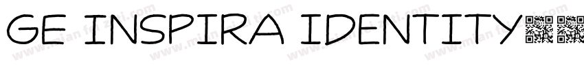 GE Inspira identity字体转换